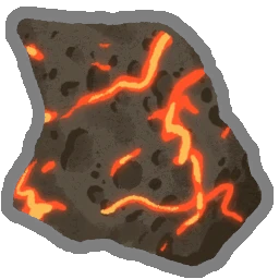 Pierre volcanique