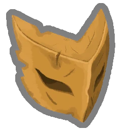 Casque délabré